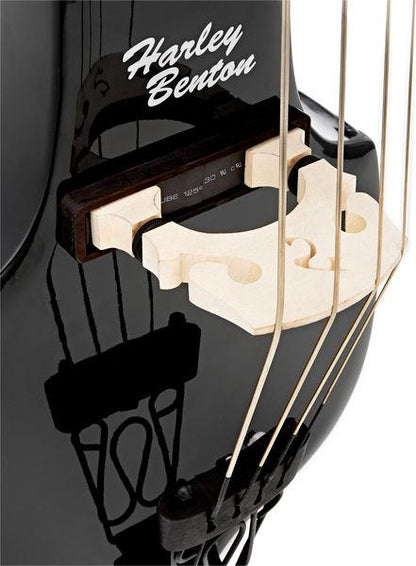 harley benton double bass harley benton eub 500 bk electric upright