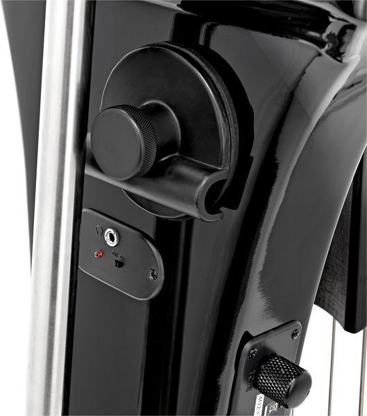 harley benton double bass harley benton eub 500 bk electric upright