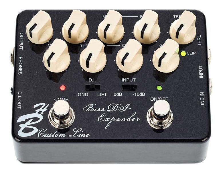 harley benton effect pedals harley benton custom line bass di-expander