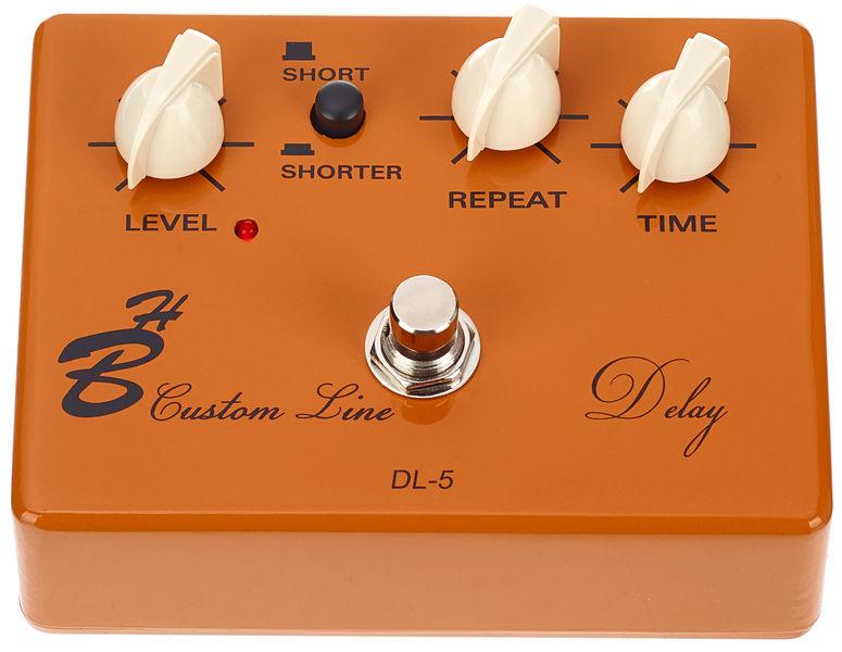 harley benton effect pedals harley benton custom line dl-5 delay
