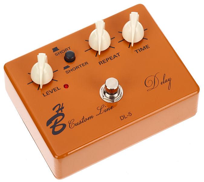 harley benton effect pedals harley benton custom line dl-5 delay