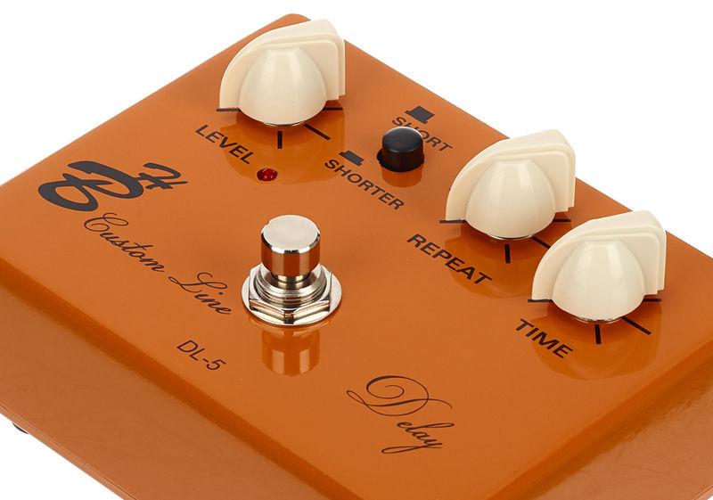 harley benton effect pedals harley benton custom line dl-5 delay