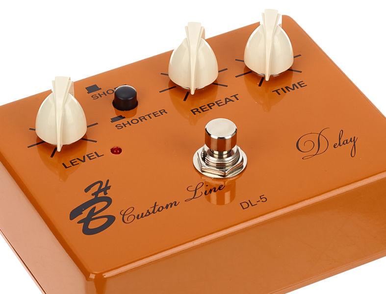 harley benton effect pedals harley benton custom line dl-5 delay