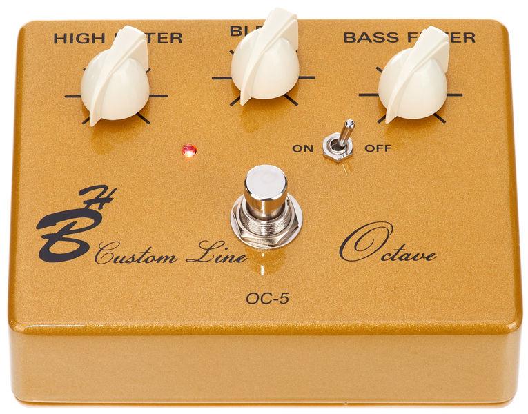 harley benton effect pedals harley benton custom line oc-5 octave