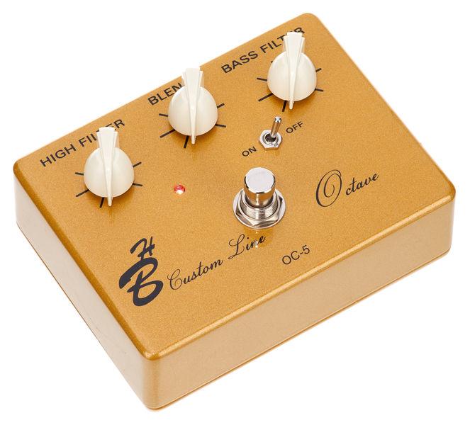 harley benton effect pedals harley benton custom line oc-5 octave