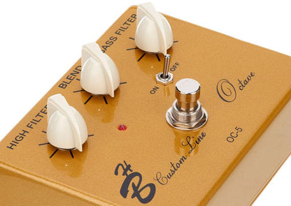 harley benton effect pedals harley benton custom line oc-5 octave