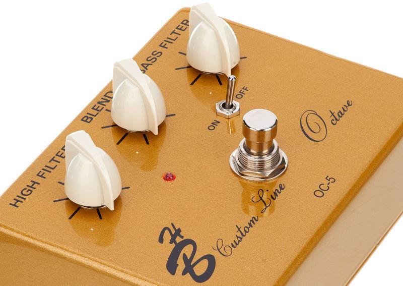 harley benton effect pedals harley benton custom line oc-5 octave