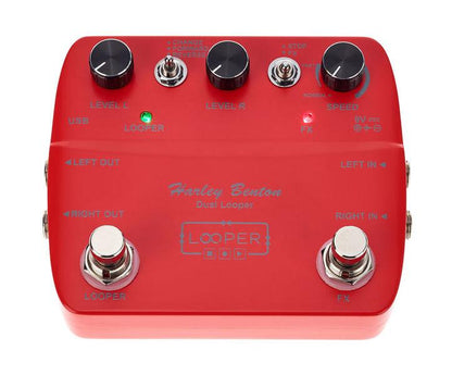harley benton effect pedals harley benton dual looper