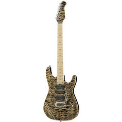 Harley Benton Electric Guitars Charcoal Harley Benton Fusion 6-String HSH Electric Guitar - Maple Fretboard