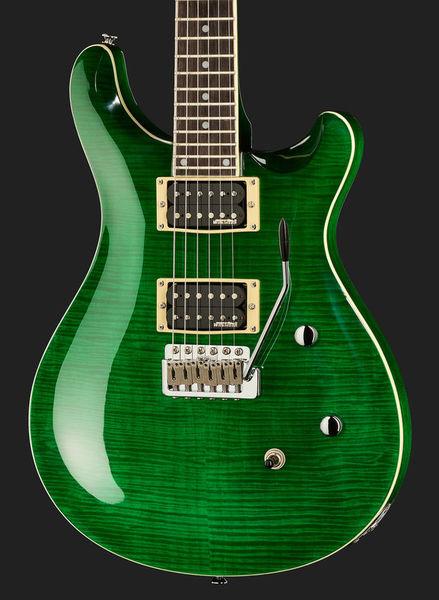 harley benton electric guitars harley benton cst-24t emerald flame