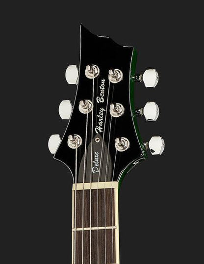 harley benton electric guitars harley benton cst-24t emerald flame
