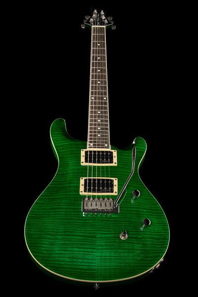 harley benton electric guitars harley benton cst-24t emerald flame