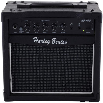 harley benton electric guitars harley benton dc-580 ch vintage serie bundle