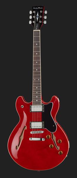 harley benton electric guitars harley benton hb-35 ch vintage series bundle