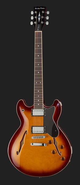 harley benton electric guitars harley benton hb-35 vb vintage series bundle