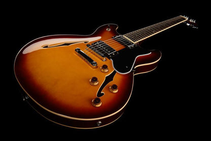 harley benton electric guitars harley benton hb-35 vb vintage series bundle