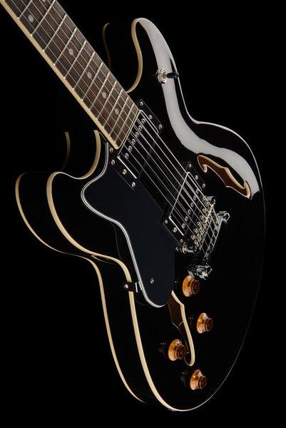 harley benton electric guitars harley benton hb-35lh bk vintage seri bundle