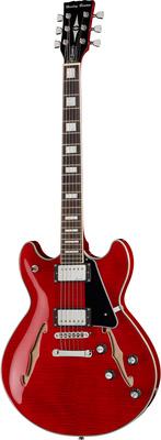 harley benton electric guitars harley benton hb-35plus cherry