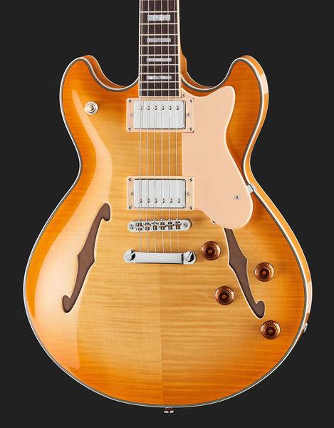 harley benton electric guitars harley benton hb-35plus lemon rw