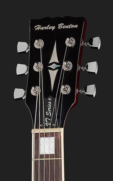 harley benton electric guitars harley benton hb-35plus vintage burst