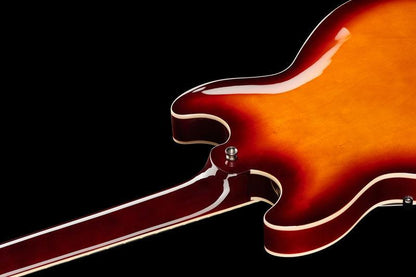 harley benton electric guitars harley benton hb-35plus vintage burst