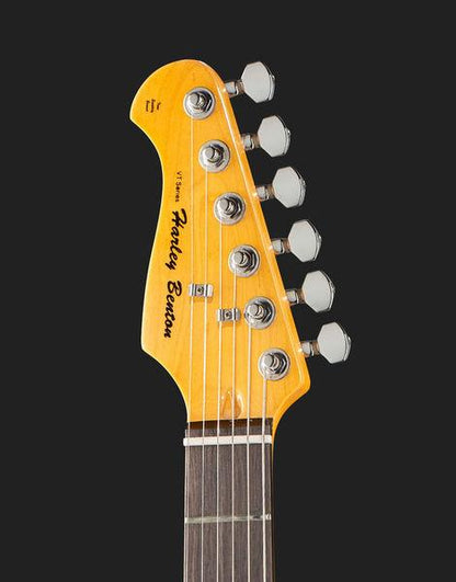 harley benton electric guitars harley benton ms-60lh vw vintage series