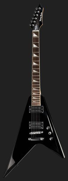 harley benton electric guitars harley benton r-10 bk rock series bundle 1