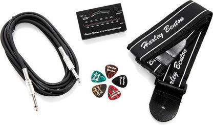 Harley Benton Electric Guitars Harley Benton R-10 BK Rock Series Bundle 3
