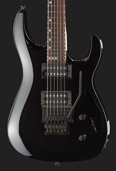 harley benton electric guitars harley benton r-456fr bk progressive series