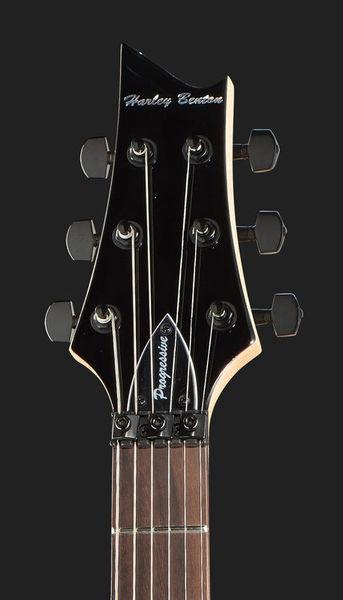 harley benton electric guitars harley benton r-456fr bk progressive series