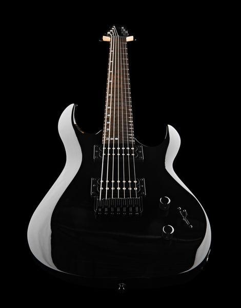 harley benton electric guitars harley benton r-457 bk progressiv series