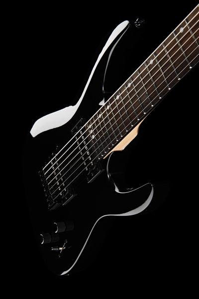 harley benton electric guitars harley benton r-457 bk progressiv series
