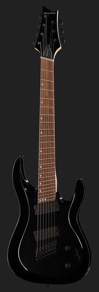 harley benton electric guitars harley benton r-457bk fanfret