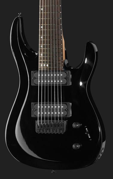 harley benton electric guitars harley benton r-458 bk progressiv series