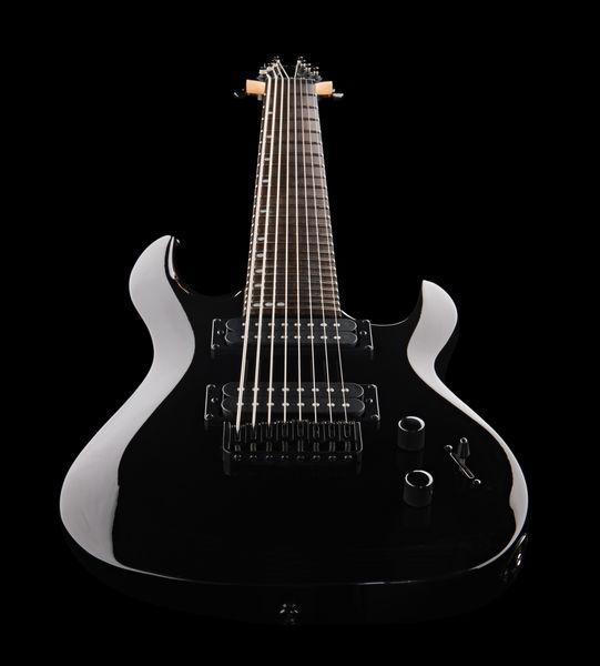 harley benton electric guitars harley benton r-458 bk progressiv series