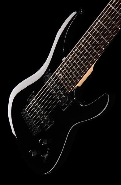 harley benton electric guitars harley benton r-458 bk progressiv series