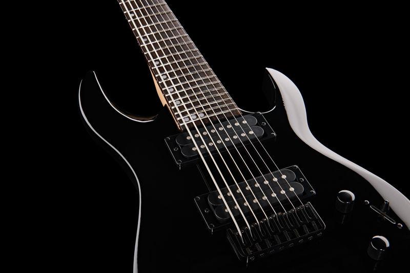 harley benton electric guitars harley benton r-458 bk progressiv series