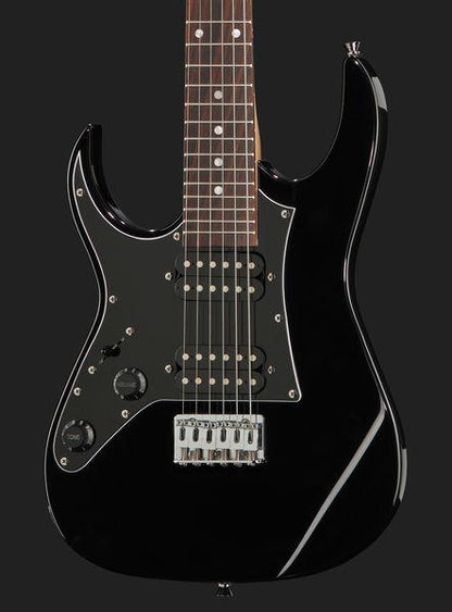 harley benton electric guitars harley benton rg-junior bk lh