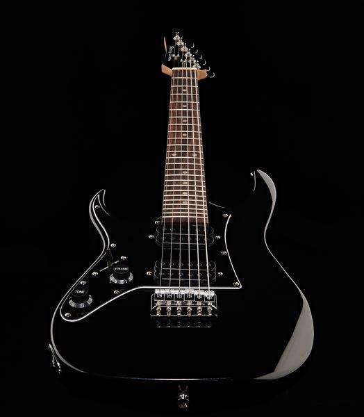harley benton electric guitars harley benton rg-junior bk lh