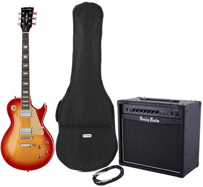 harley benton electric guitars harley benton sc-450 cb classic serie bundle