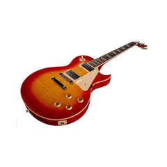 Harley Benton Electric Guitars Harley Benton SC-450 CB Classic Series 6 String Electric Guitar - Cherry Burst High Gloss