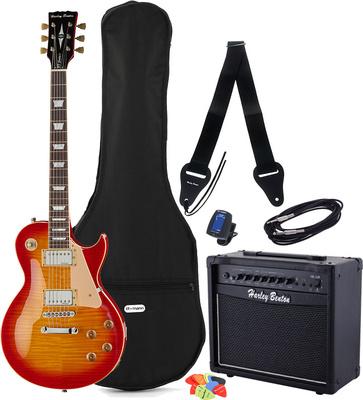 harley benton electric guitars harley benton sc-450plus cb vintage bundle 1