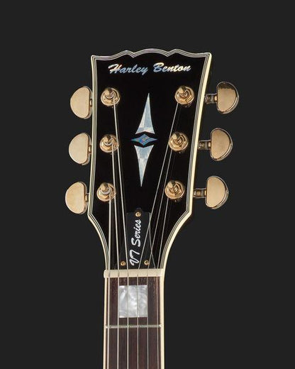harley benton electric guitars harley benton sc-500 bk vintage serie bundle