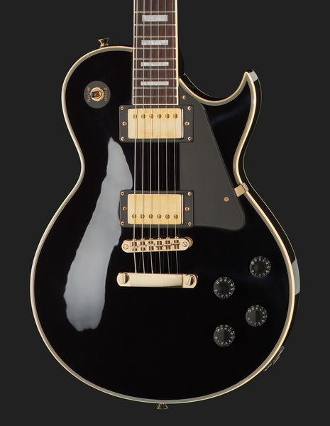 harley benton electric guitars harley benton sc-500 bk vintage serie bundle