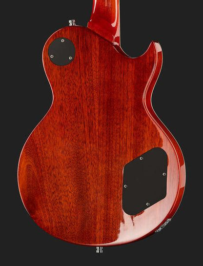 harley benton electric guitars harley benton sc-550lh paradise amber flame