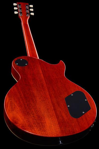 harley benton electric guitars harley benton sc-550lh paradise amber flame