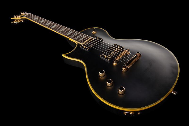 harley benton electric guitars harley benton sc-custom lh vintage black