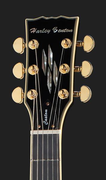 harley benton electric guitars harley benton sc-custom p90 black
