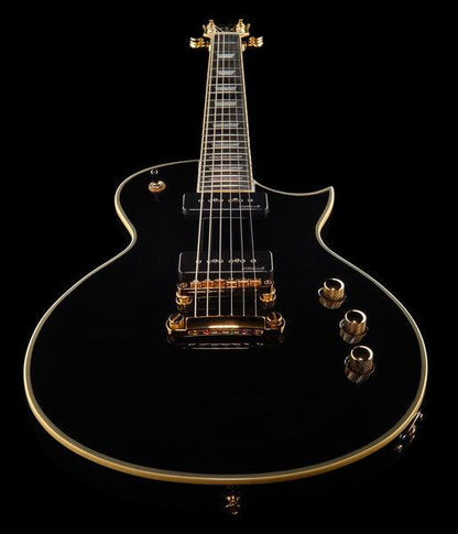 harley benton electric guitars harley benton sc-custom p90 black