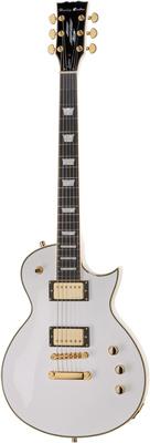 harley benton electric guitars harley benton sc-custom white